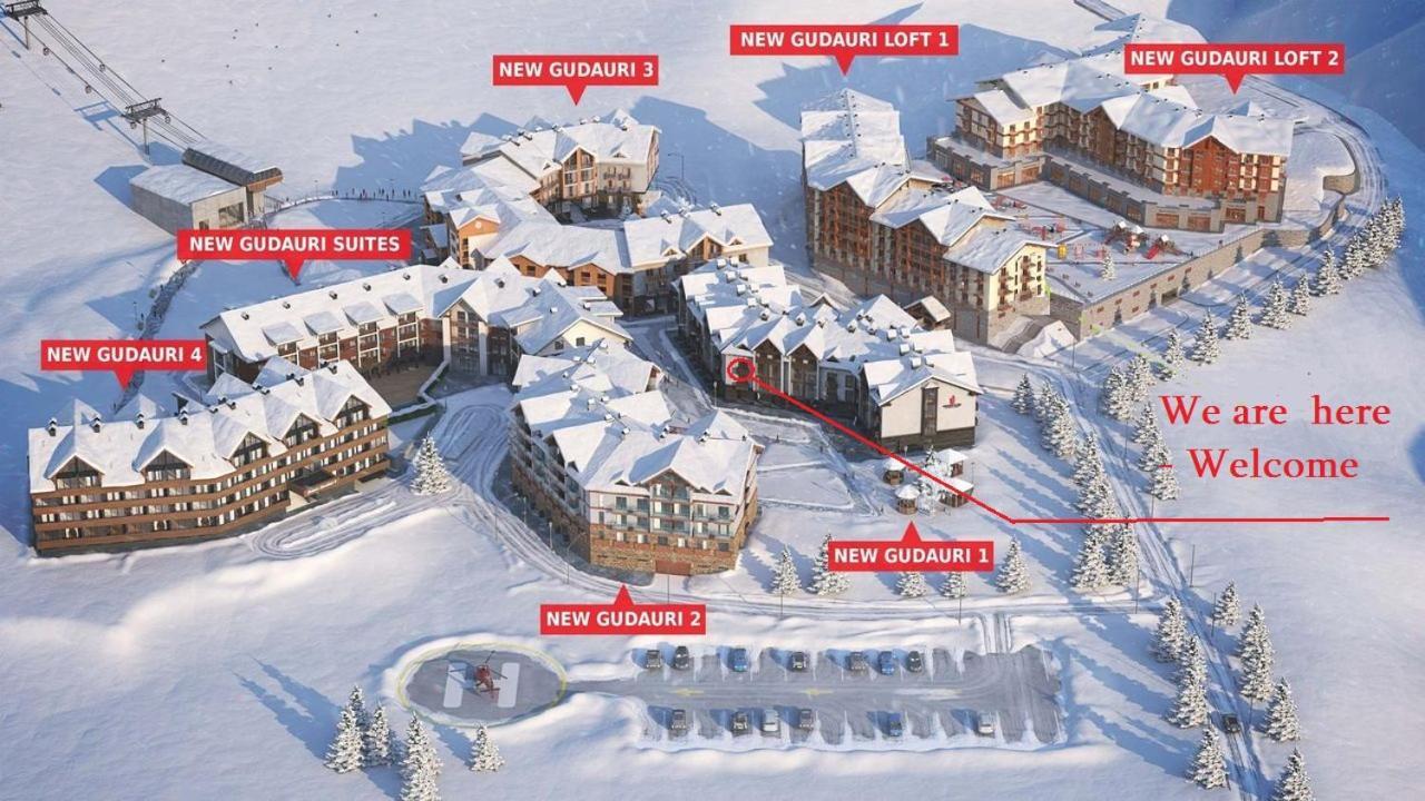 Apartamento Redco №1 Apartament Gondola LIft Gudauri Exterior foto